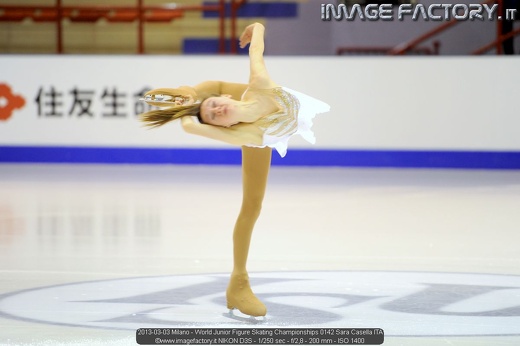 2013-03-03 Milano - World Junior Figure Skating Championships 0142 Sara Casella ITA